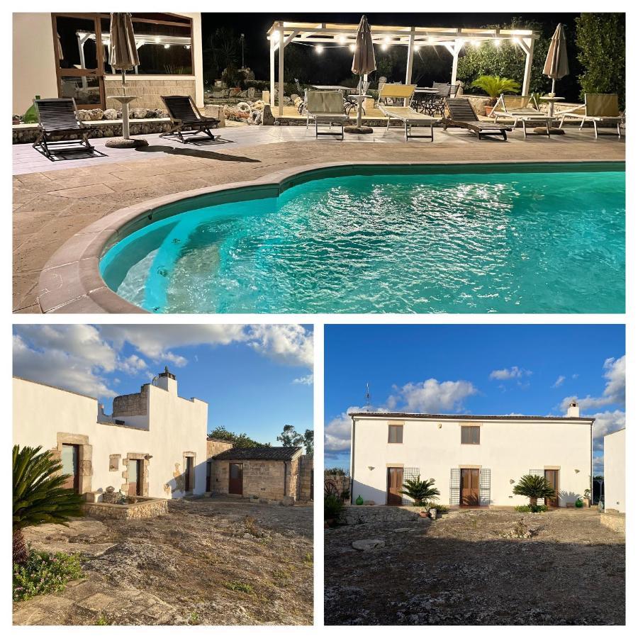 Agriturismo Masseria Saittole Carpignano Salentino Bagian luar foto