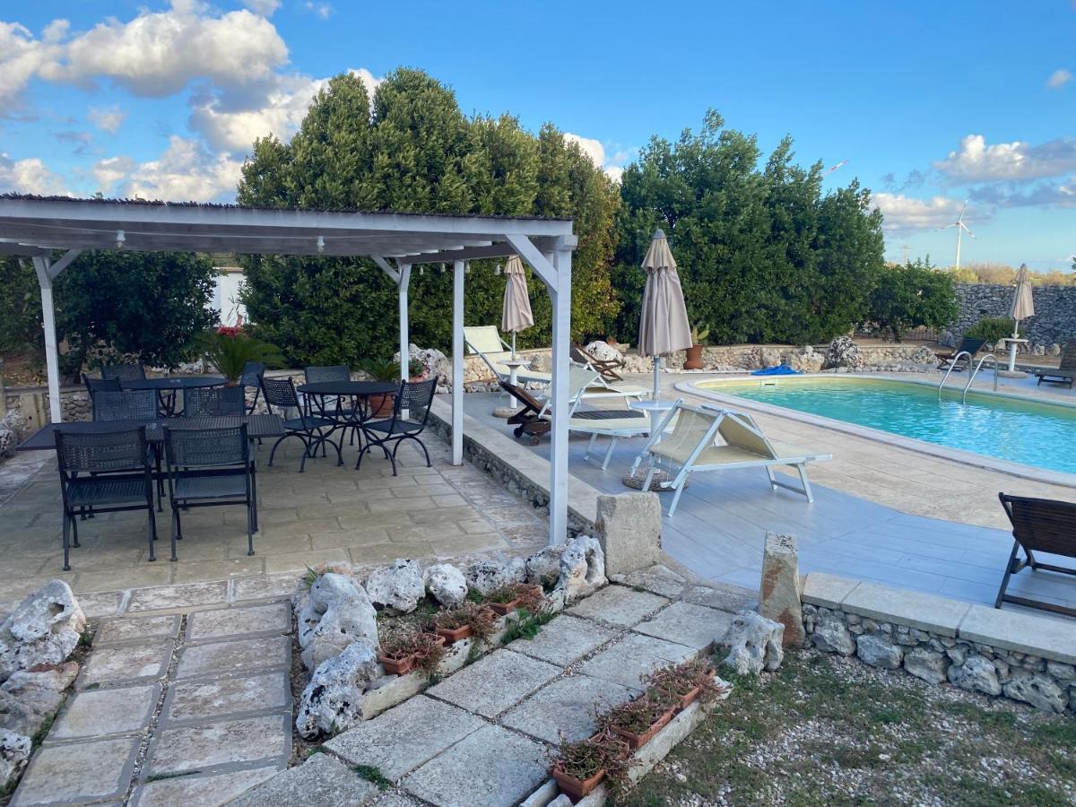Agriturismo Masseria Saittole Carpignano Salentino Bagian luar foto