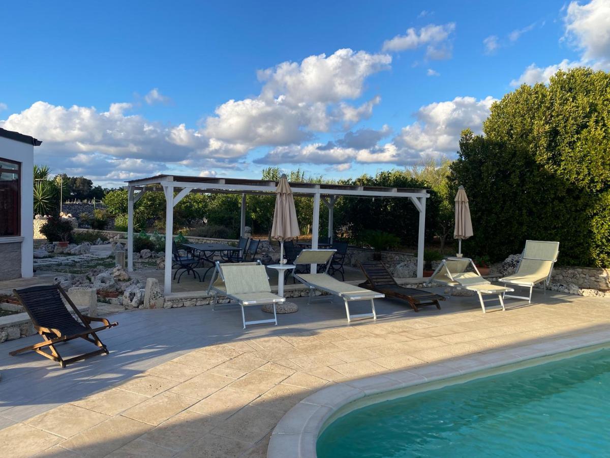 Agriturismo Masseria Saittole Carpignano Salentino Bagian luar foto