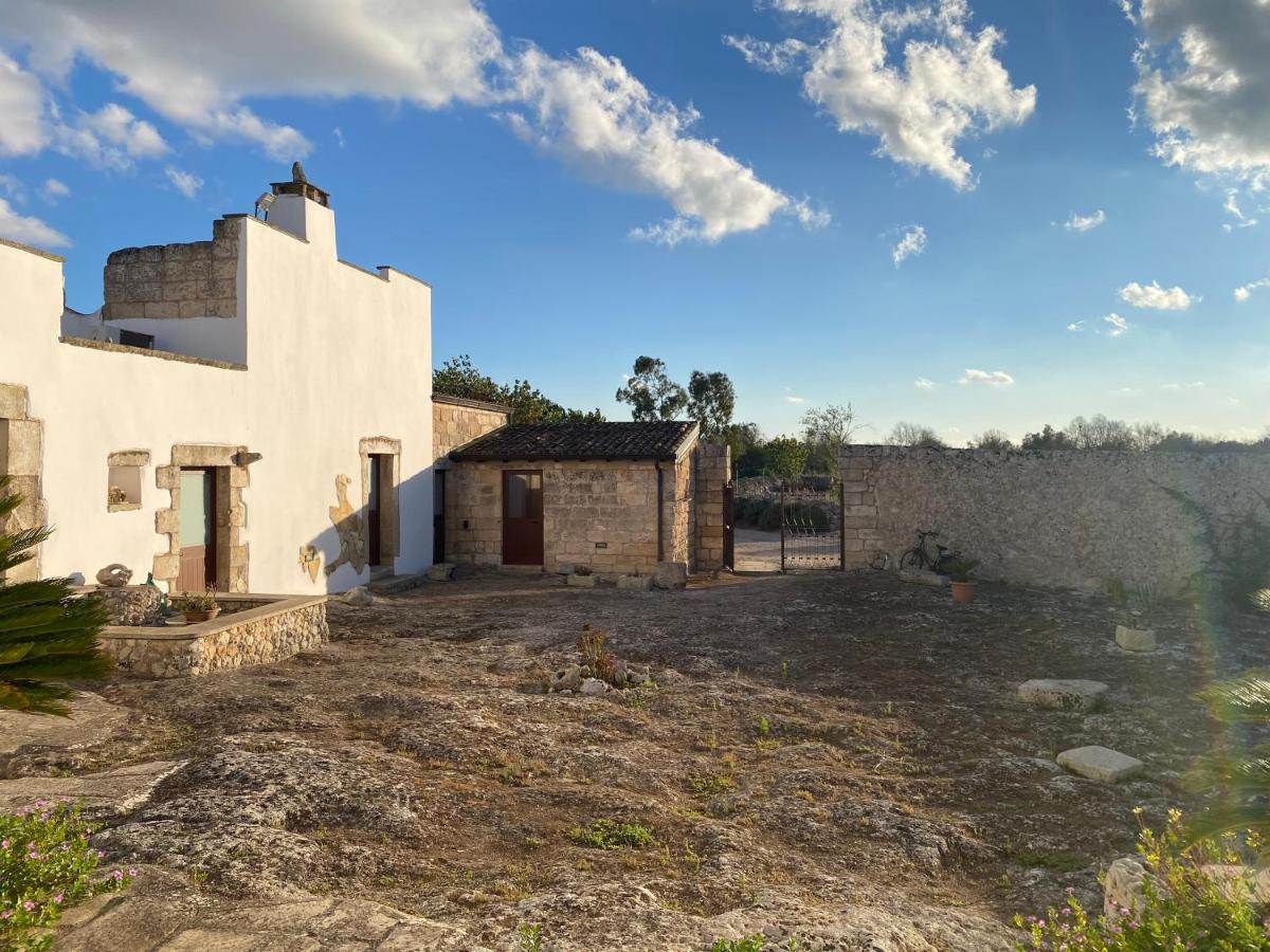 Agriturismo Masseria Saittole Carpignano Salentino Bagian luar foto