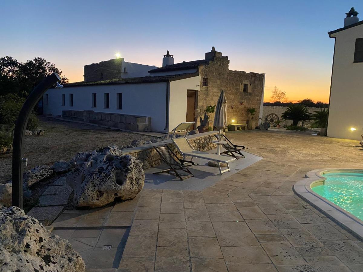 Agriturismo Masseria Saittole Carpignano Salentino Bagian luar foto